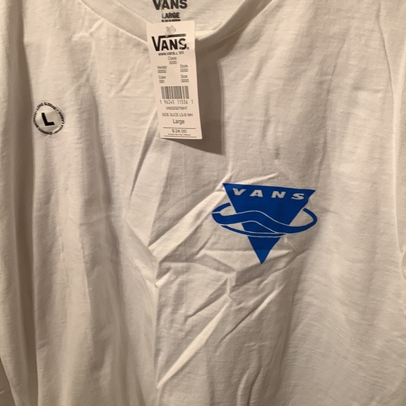 Brand new with tags Mens long sleeve Vans T-shirt. - Picture 3 of 4